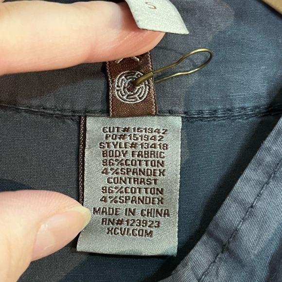 XCVI Winifred jacket dress full zip mixed media above the knee Lagenlook Artsy - Picture 7 of 8